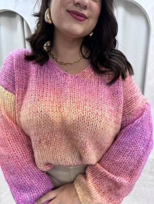  fuschia/orange
